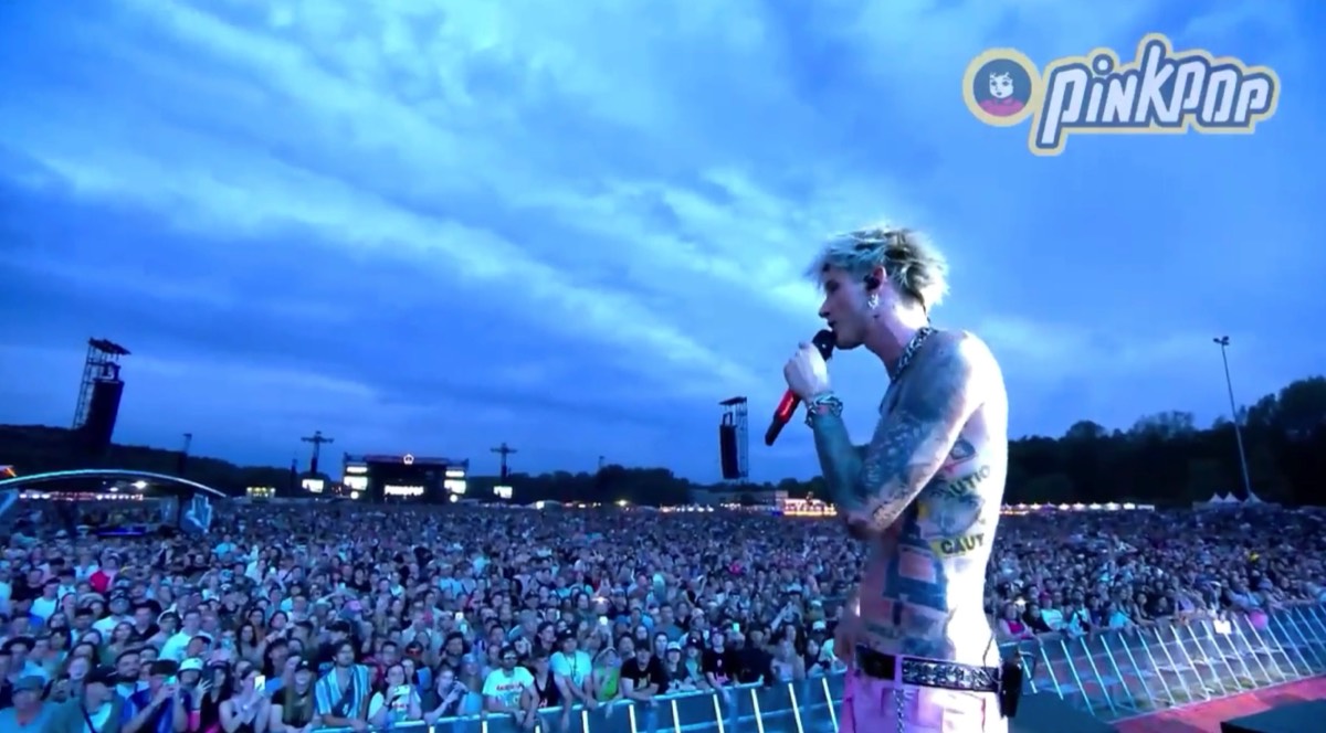 Machine Gun Kelly at Pinkpop Festival