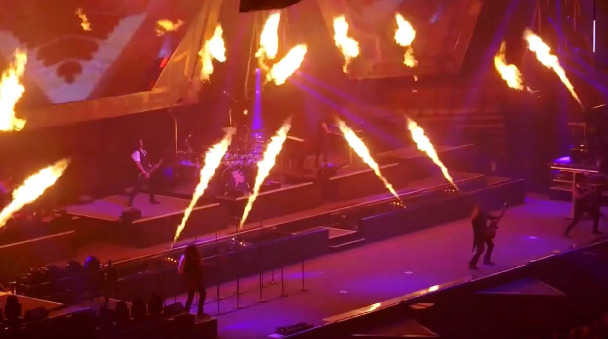 Trans-Siberian Orchestra stage pyrotechnics